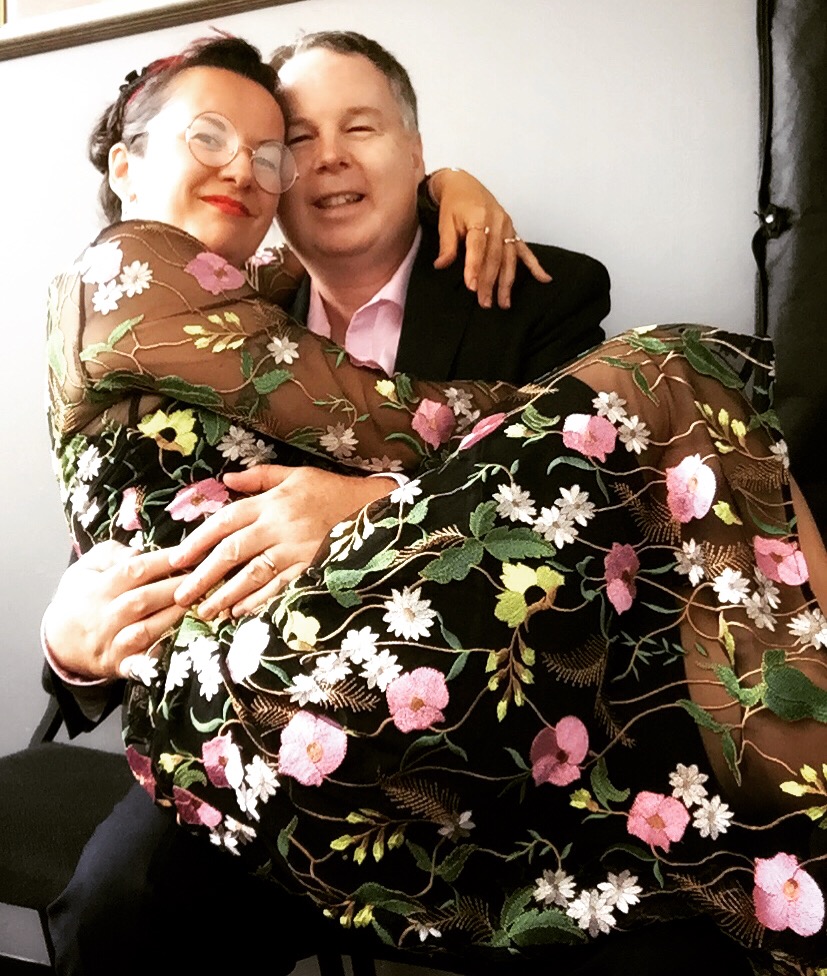 Harry Allen with Ivana